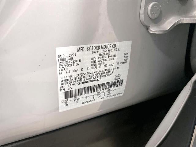 2025 Ford Explorer Platinum