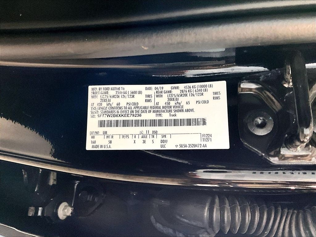2019 Ford F-250SD Lariat