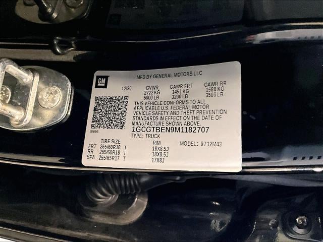 2021 Chevrolet Colorado 4WD Work Truck