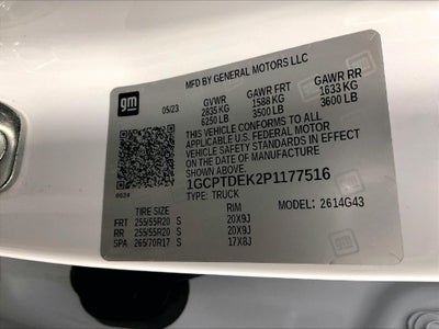 2023 Chevrolet Colorado Z71