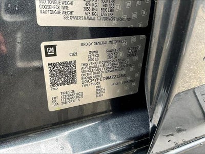 2021 Chevrolet Silverado 1500 LT Trail Boss