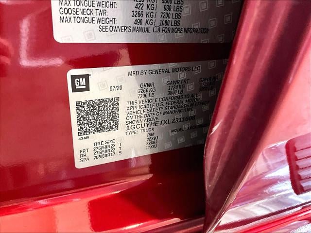 2020 Chevrolet Silverado 1500 High Country