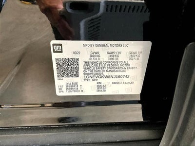 2022 Chevrolet Traverse LT Cloth