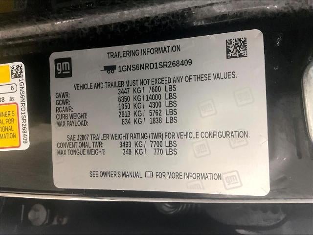 2025 Chevrolet Tahoe LT