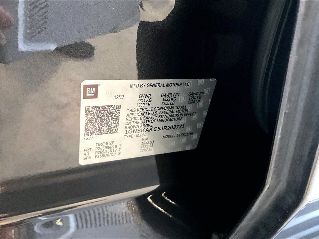 2018 Chevrolet Tahoe LS