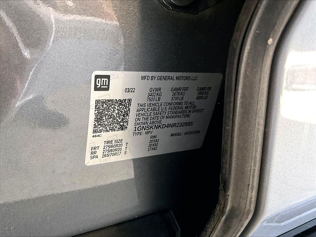 2022 Chevrolet Tahoe LT