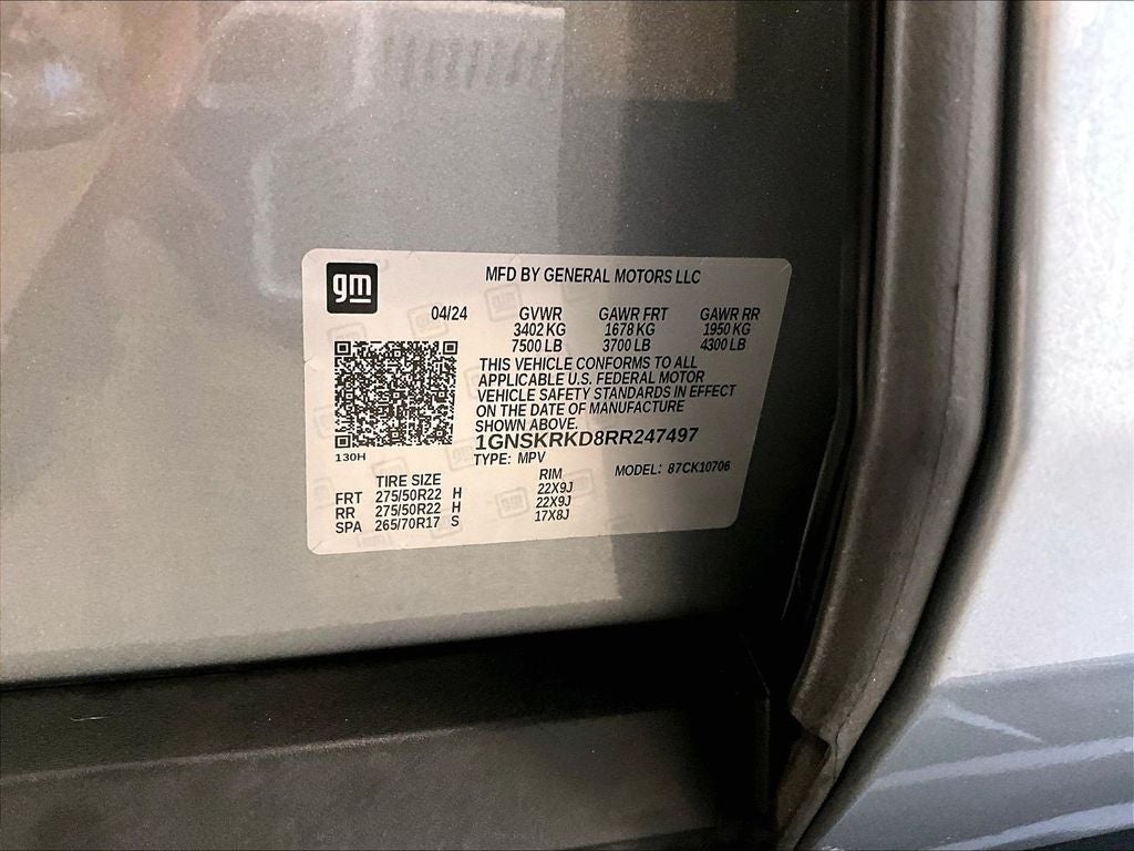 2024 Chevrolet Tahoe RST