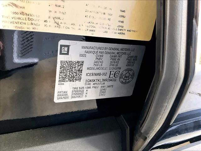 2021 Chevrolet Tahoe High Country