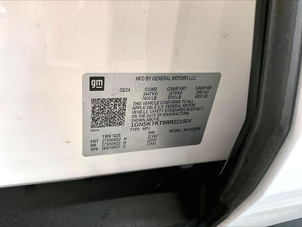 2024 Chevrolet Tahoe High Country