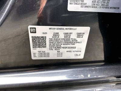 2025 GMC Sierra 2500HD SLE
