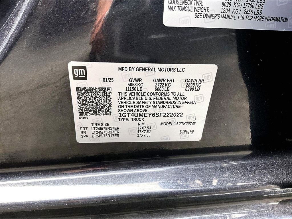 2025 GMC Sierra 2500HD SLE