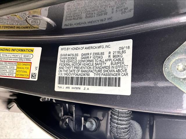 2018 Honda Accord Sedan Sport 1.5T