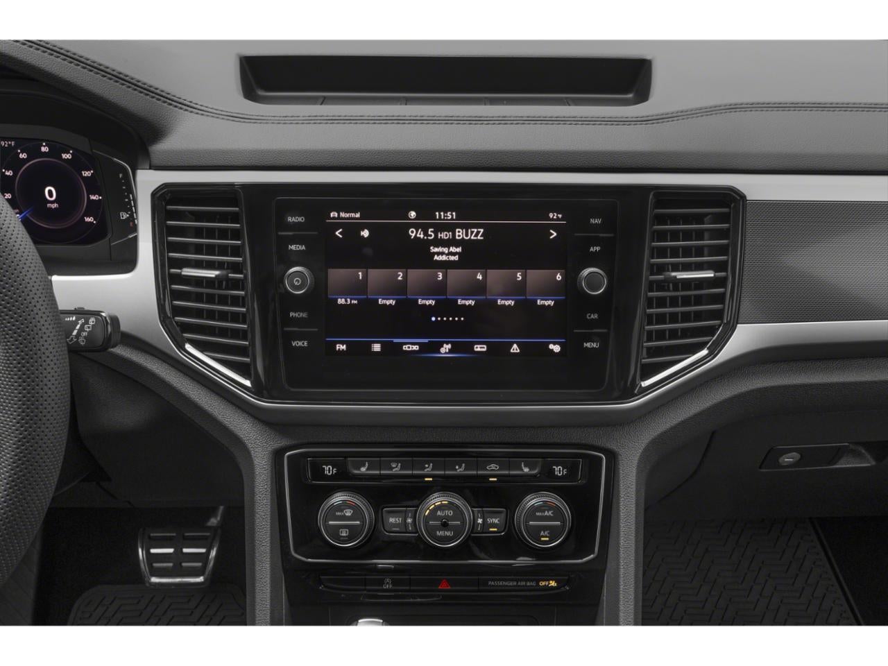 2023 Volkswagen Atlas 3.6L V6 SEL R-Line Black