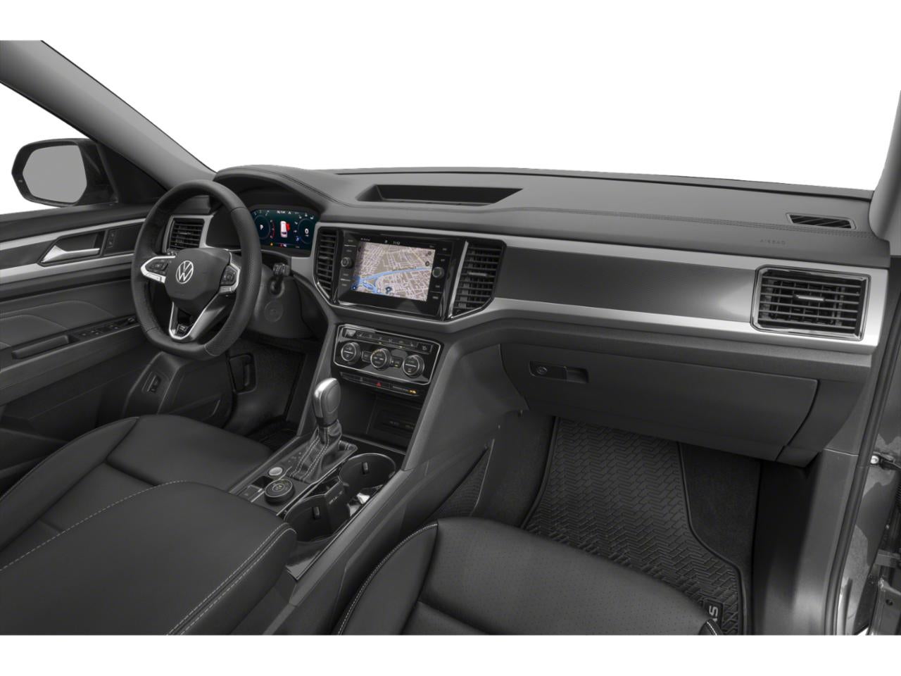 2023 Volkswagen Atlas 3.6L V6 SEL R-Line Black