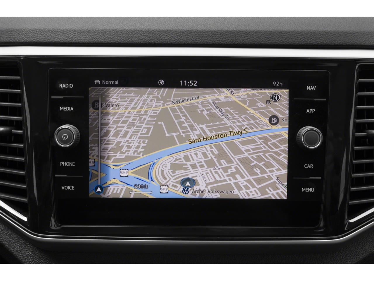 2023 Volkswagen Atlas 3.6L V6 SEL R-Line Black