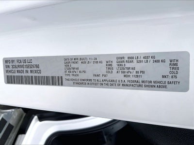 2025 RAM ProMaster 2500 Base