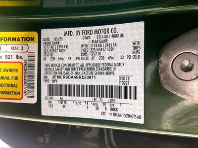 2025 Ford Bronco Sport Badlands