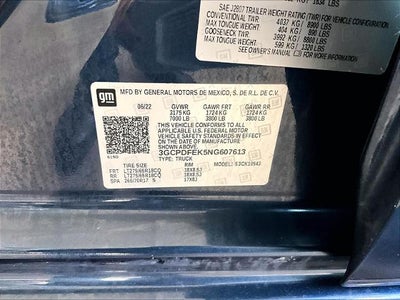 2022 Chevrolet Silverado 1500 LT Trail Boss