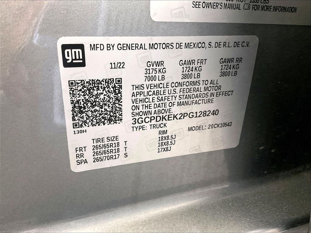 2023 Chevrolet Silverado 1500 LT