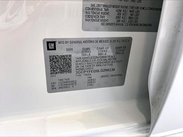 2020 Chevrolet Silverado 1500 LT Trail Boss