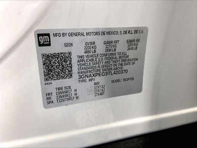 2026 Chevrolet Equinox LT