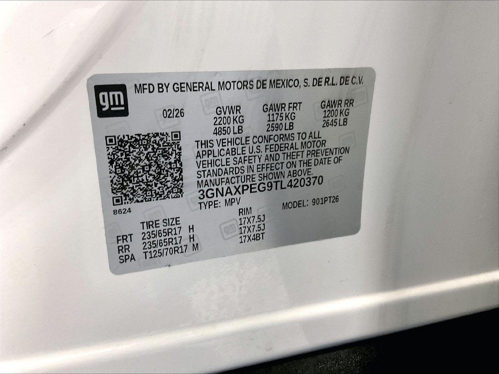 2026 Chevrolet Equinox LT