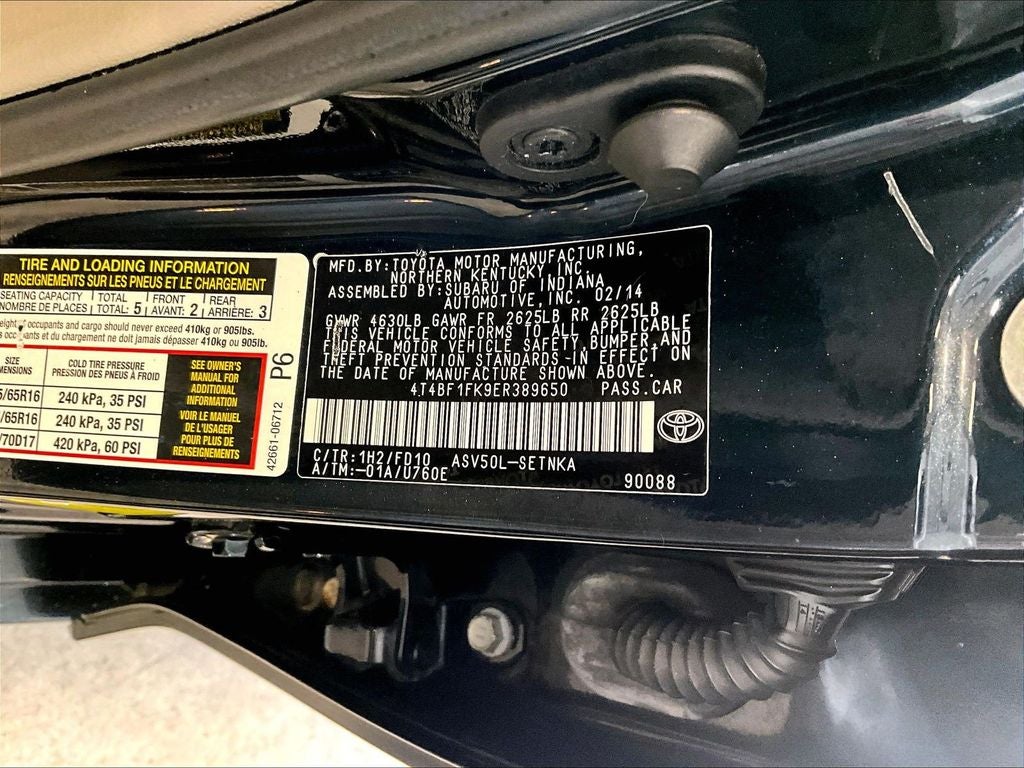 2014 Toyota Camry LE