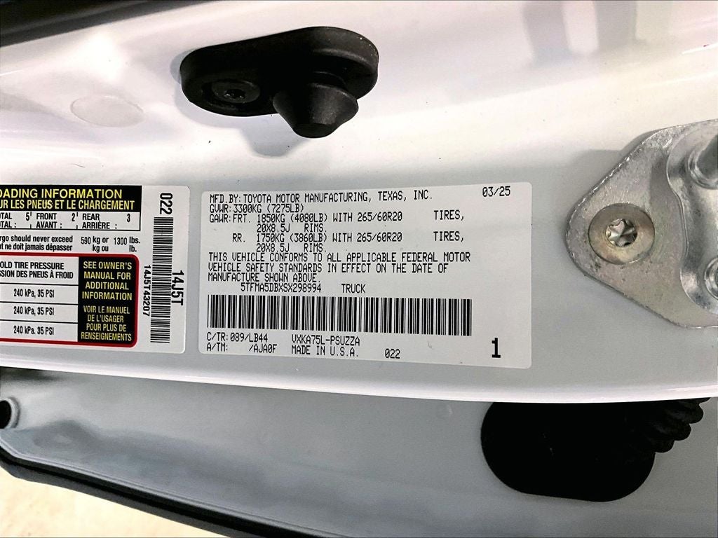 2025 Toyota Tundra 1794