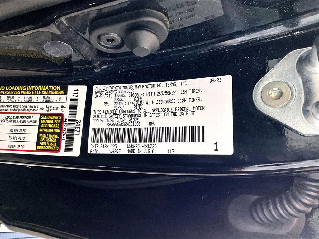 2024 Toyota Sequoia Capstone