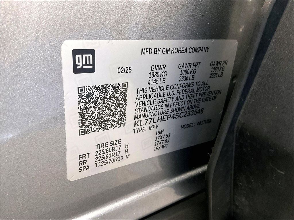2025 Chevrolet Trax LT