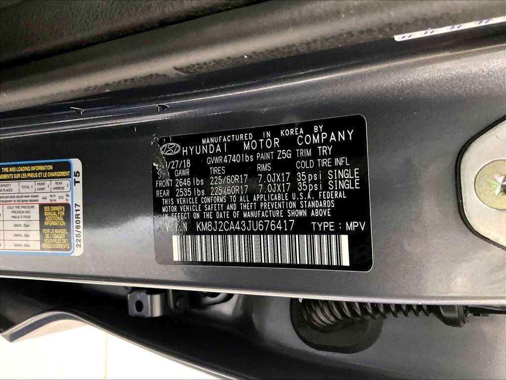 2018 Hyundai Tucson SE