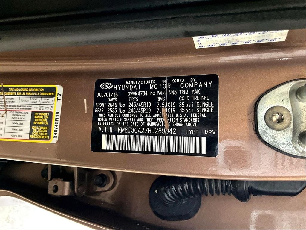 2017 Hyundai Tucson Limited