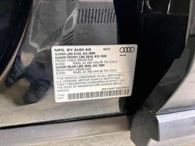 2021 Audi SQ5 Prestige quattro