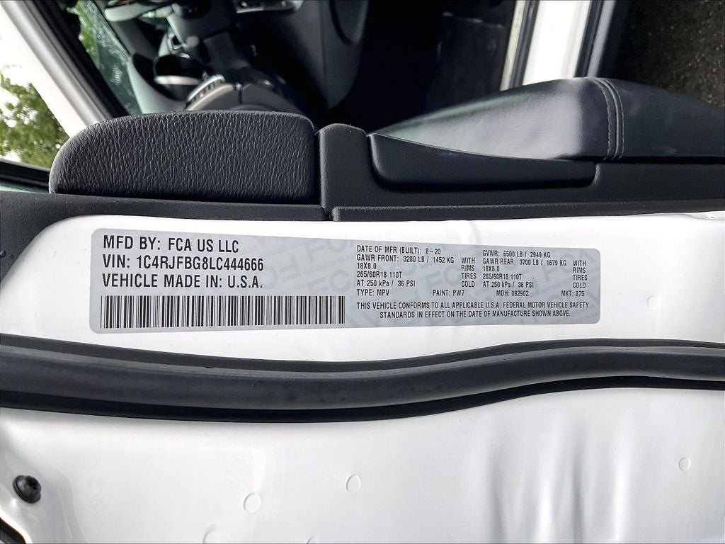 2020 Jeep Grand Cherokee Limited