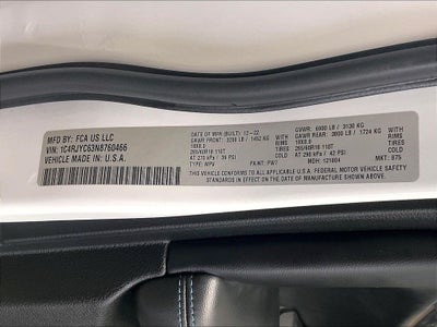 2022 Jeep Grand Cherokee Trailhawk 4xe