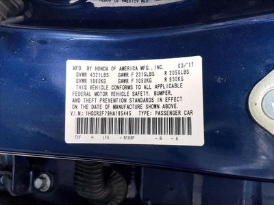 2017 Honda Accord EX