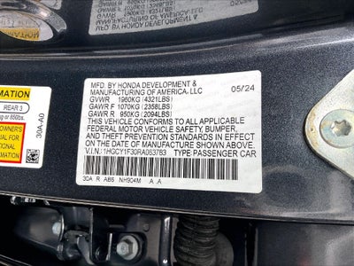 2024 Honda Accord EX