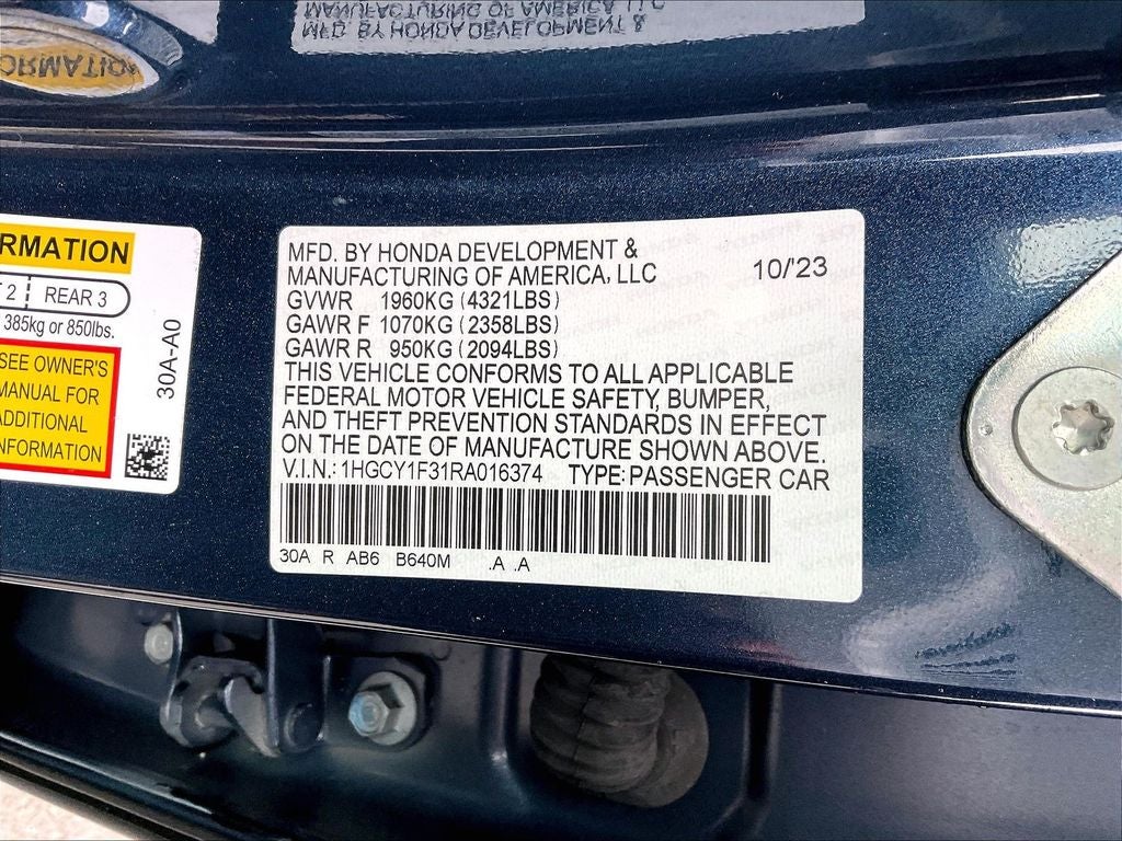 2024 Honda Accord EX