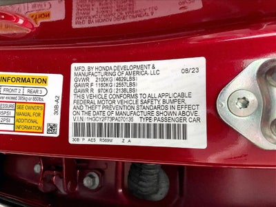 2023 Honda Accord Hybrid Sport-L