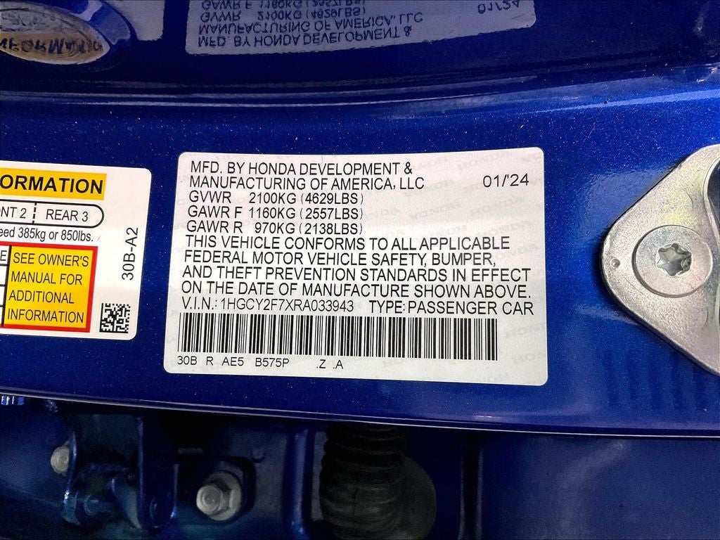 2024 Honda Accord Hybrid Sport-L
