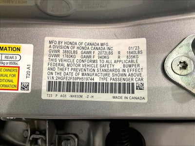 2023 Honda Civic Sport