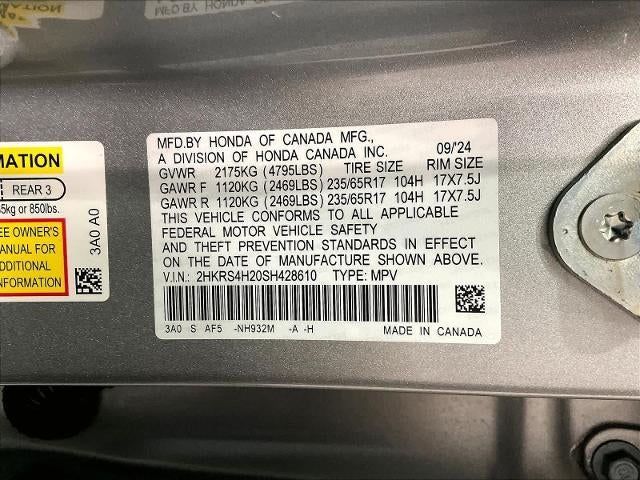 2025 Honda CR-V LX AWD