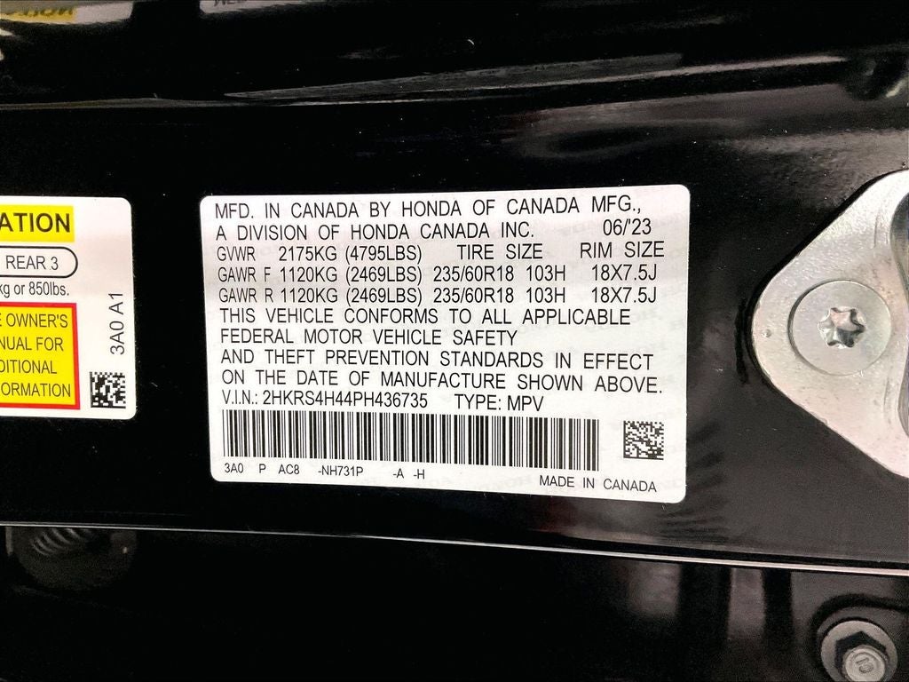 2023 Honda CR-V EX w/o BSI