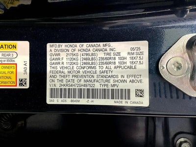 2025 Honda CR-V EX-L AWD