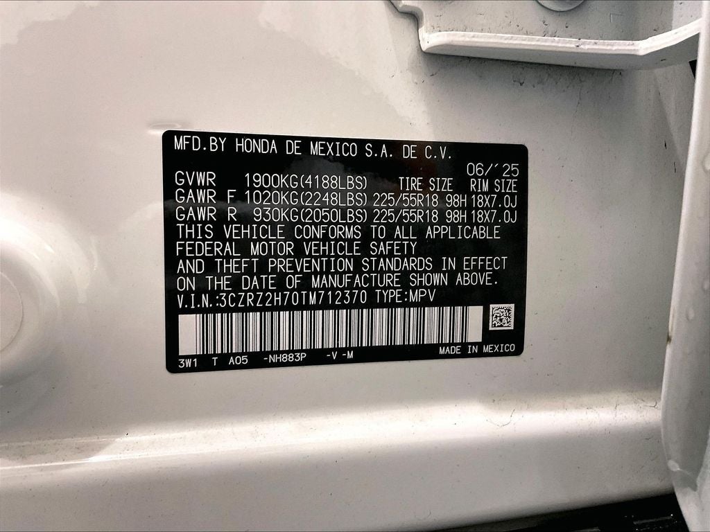 2026 Honda HR-V EX-L