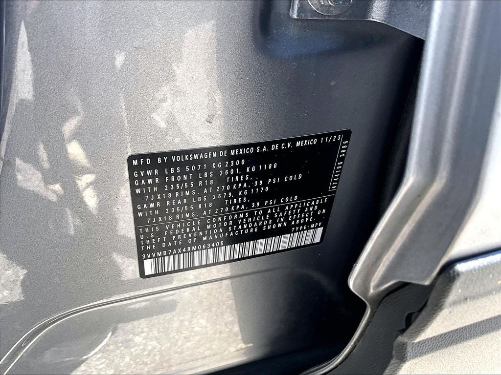 2024 Volkswagen Tiguan 2.0T SE