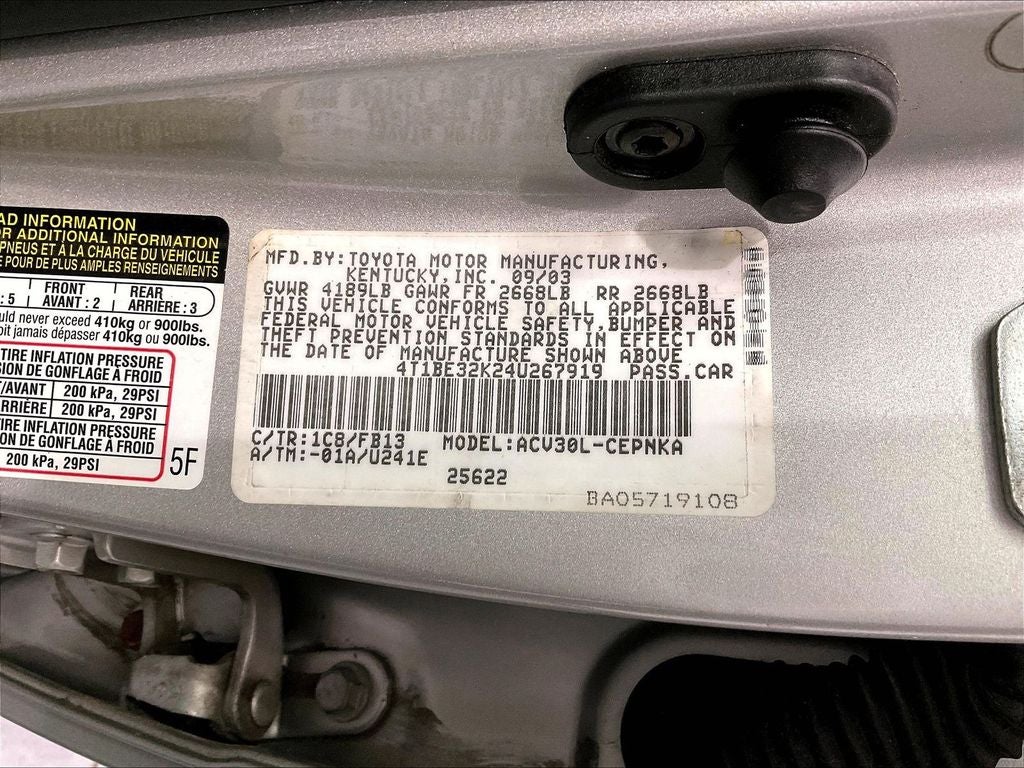 2004 Toyota Camry LE