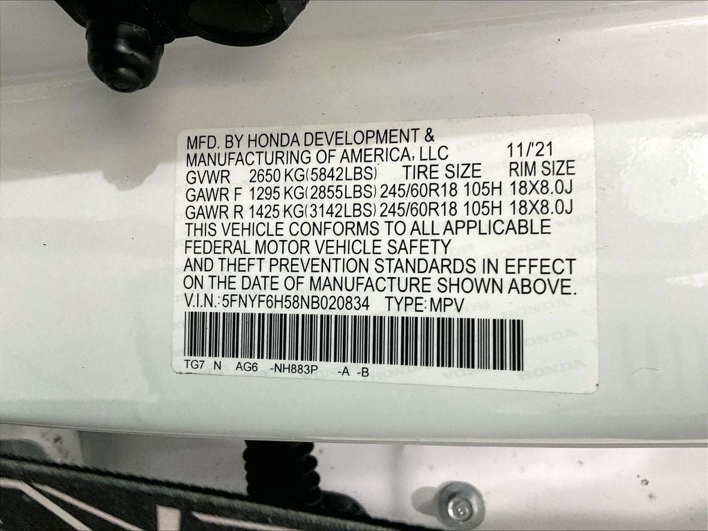 2022 Honda Pilot EX-L