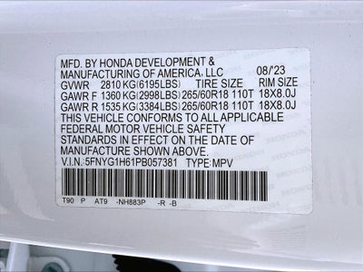 2023 Honda Pilot TrailSport