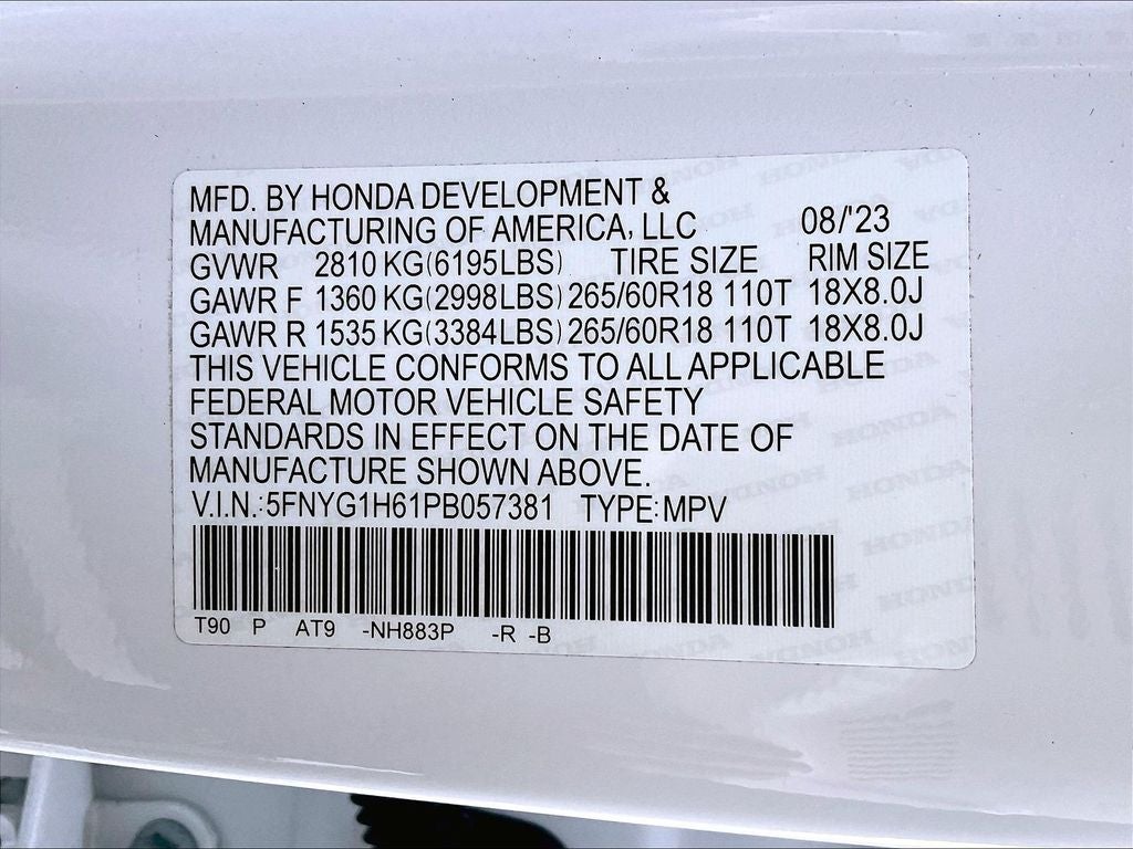 2023 Honda Pilot TrailSport